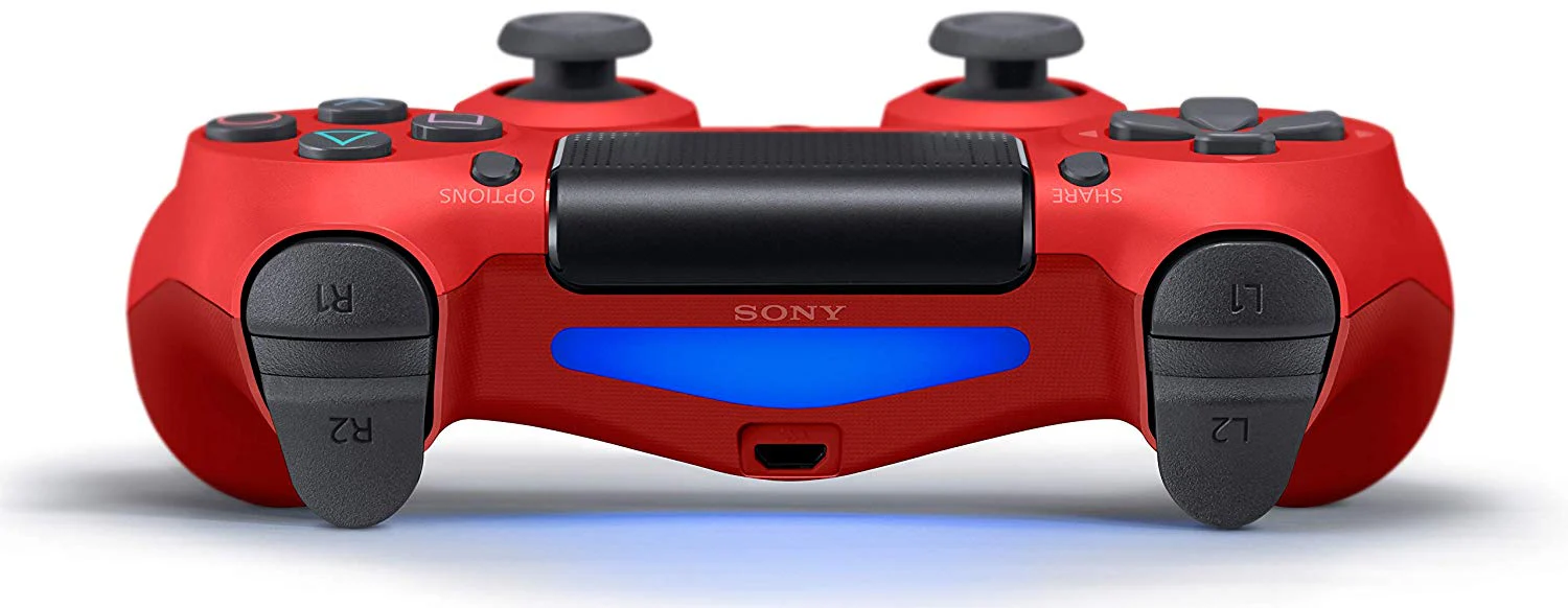 DualShock 4 Wireless Controller - Magma Red V2 [PlayStation 4 Accessory] - Image 5