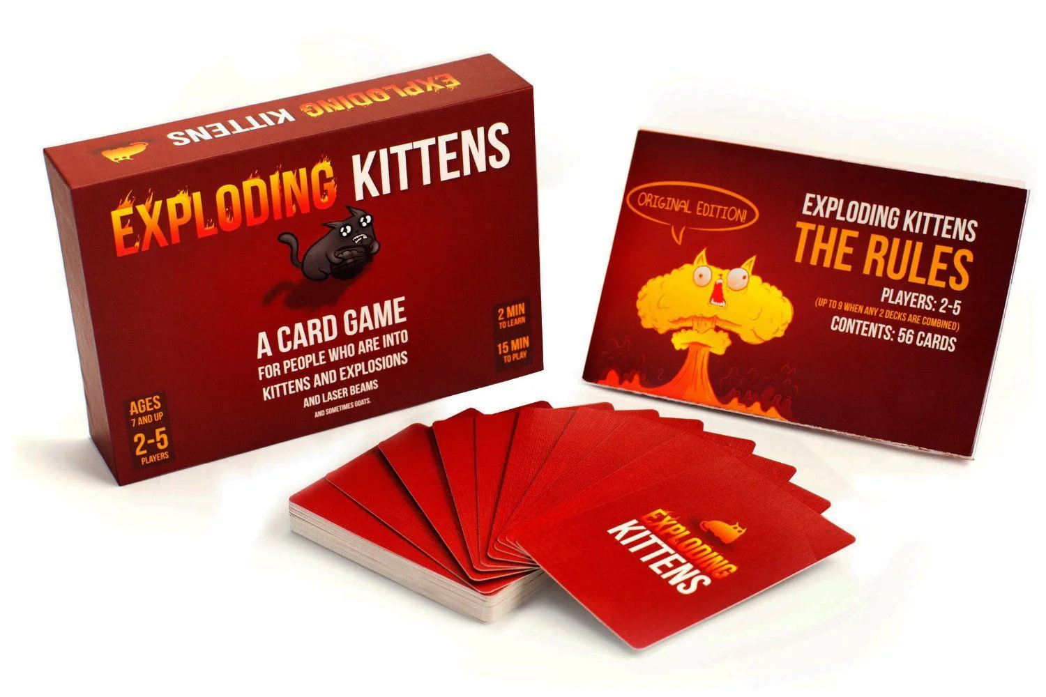 Exploding Kittens - Original Edition [Party Card Game, 2-5 Players] - Image 3