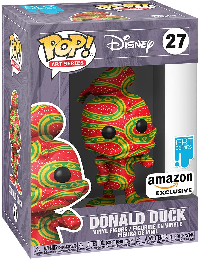 Funko POP! Artist Series: Disney Treasures from The Vault - Donald Duck Vinyl Figure - Image 3