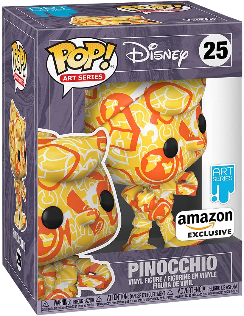 Funko POP! Artist Series: Disney Treasures from The Vault - Pinocchio Vinyl Figure #25 - Image 3