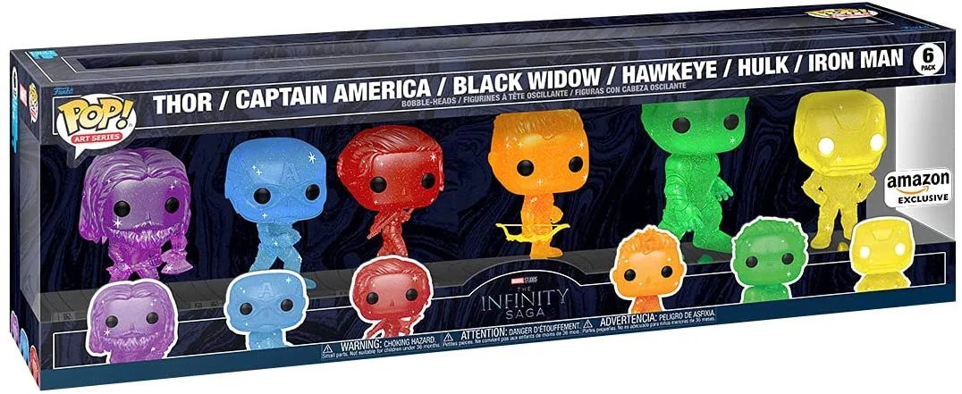 Funko POP! Artist Series: Marvel Infinity Saga - The Avengers 6 Pack - Image 3