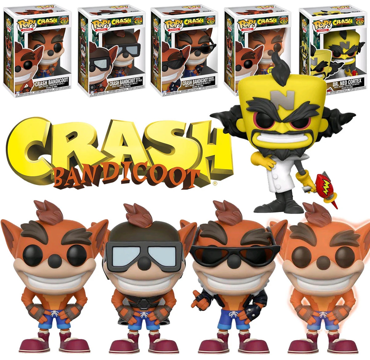 Funko POP! Games - Crash Bandicoot: Crash Bandicoot Vinyl Figure - Image 4