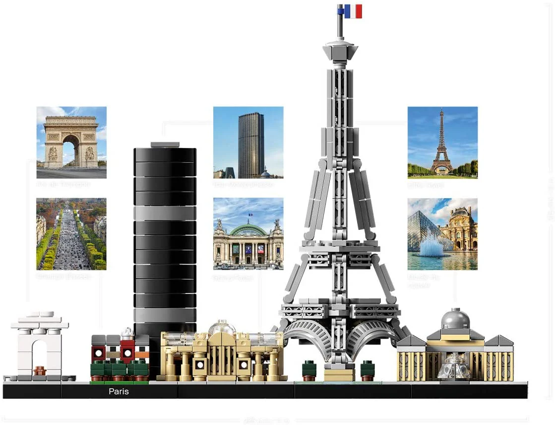 LEGO Architecture: Paris - 649 Piece Building Kit [LEGO, #21044] - Image 5