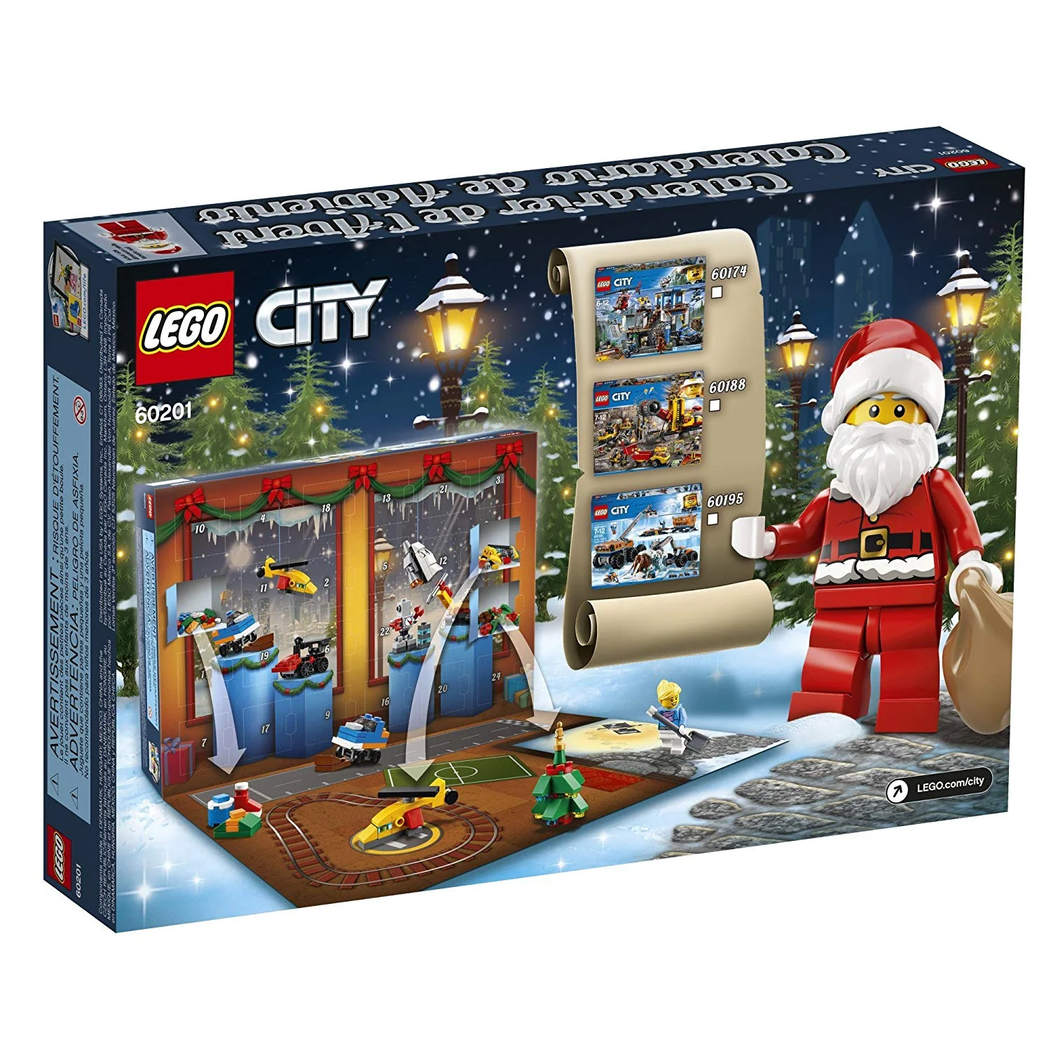 LEGO City: Advent Calendar (2018 Edition) - 313 Piece Building Kit [LEGO, #60201] - Image 3