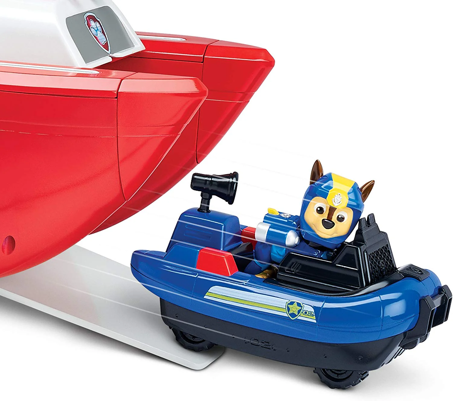 PAW Patrol Sea Patrol: Sea Patroller Transforming Vehicle w/ Lights & Sounds - Image 10