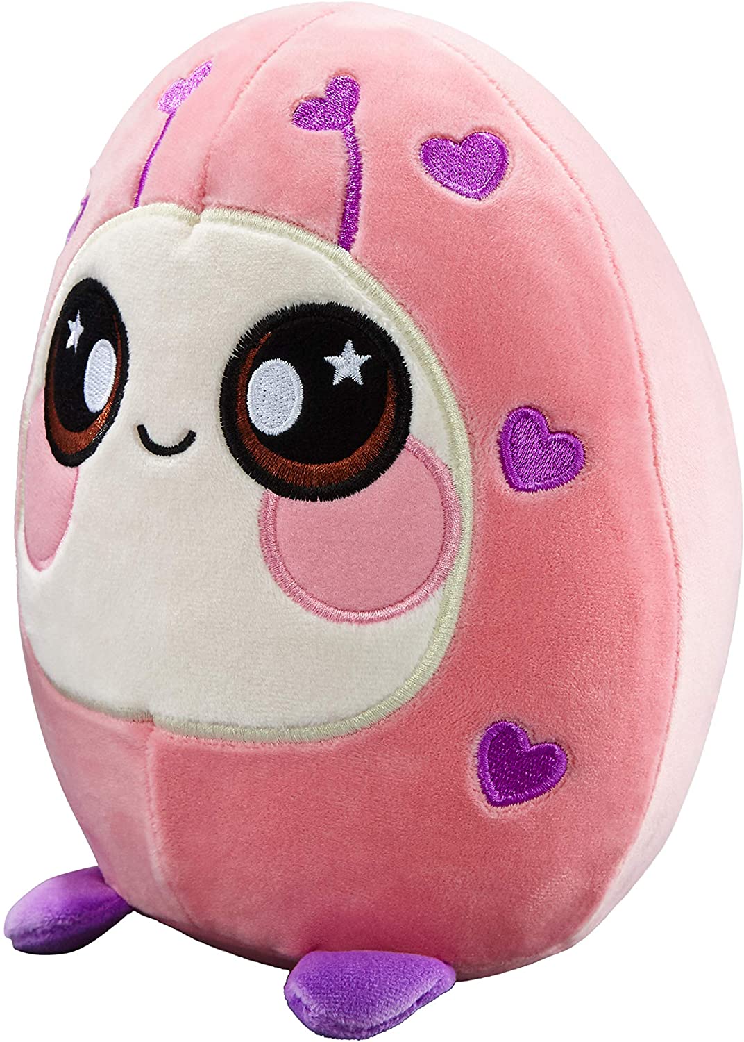 Squeezamals Scented Deluxe Plush - Pink Lady Bug - Image 3